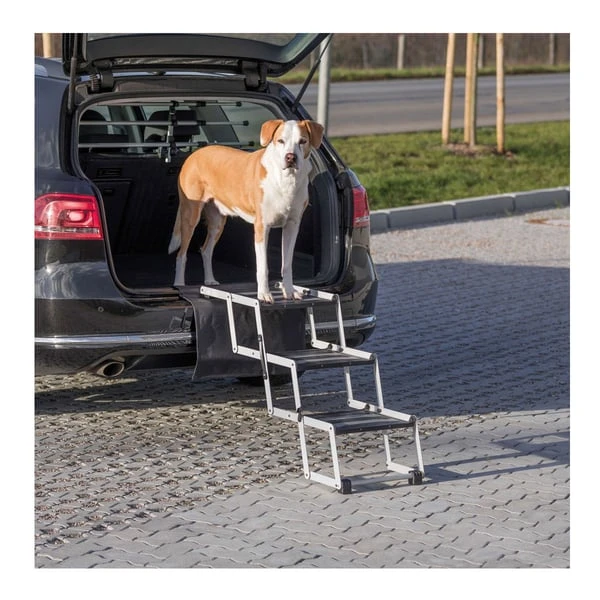 Trixie Petwalk Aluminium Falt-Treppe 3 Trixie Petwalk Aluminium Falt-Treppe