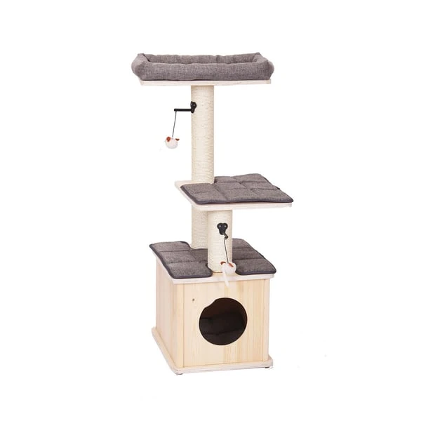 Ebi Kratzbaum Comfort Oslo Aus Holz 3 Ebi Kratzbaum Comfort Oslo Aus Holz