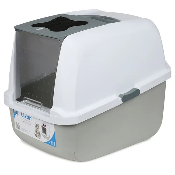 Catit Katzentoilette Mit Abdeckung 3 Catit Katzentoilette Mit Abdeckung