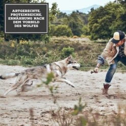 MOON Ranger Lachs Und Huhn Mit Süßkartoffeln Und Preiselbeeren -Heimtierbedarf Geschäft 4 Nach dem Vorbild des Wolfes5ee0930ec7efd
