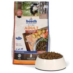 Bosch Hundefutter Adult Lachs & Kartoffel -Heimtierbedarf Geschäft 51697 02