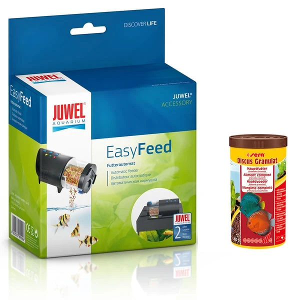 Juwel EasyFeed + Sera Discus Granulat 1000ml 3 Juwel EasyFeed + Sera Discus Granulat 1000ml