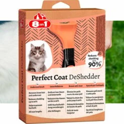 8in1 Unterfellbürste Perfect Coat DeShedder Katze -Heimtierbedarf Geschäft 8in1 deshedder katze 3