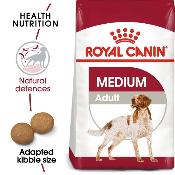 ROYAL CANIN MEDIUM Adult Trockenfutter Für Mittelgroße Hunde 3 ROYAL CANIN MEDIUM Adult Trockenfutter Für Mittelgroße Hunde