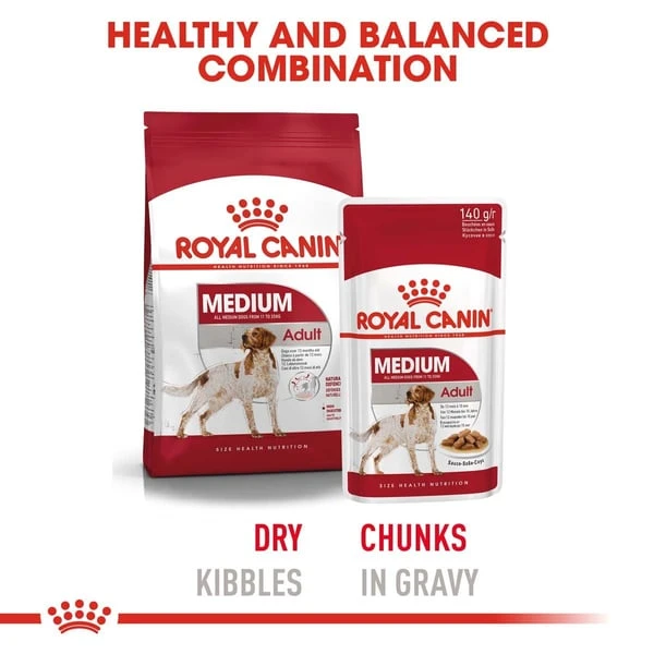 ROYAL CANIN MEDIUM Adult Trockenfutter Für Mittelgroße Hunde 8 ROYAL CANIN MEDIUM Adult Trockenfutter Für Mittelgroße Hunde – Bild 6