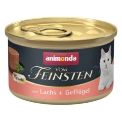Animonda Vom Feinsten Mousse Mit Lachs + Geflügel