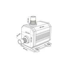 Aquabee Universal Kreiselpumpe UP 2000/3000 -Heimtierbedarf Geschäft aquabee universal kreiselpumpe up2000 3000 5