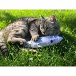 Aumüller Katzenspielkissen Zappel-Forelle -Heimtierbedarf Geschäft aumueller zappelfisch forelle 2