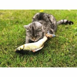 Aumüller Katzenspielkissen Zappel-Karpfen -Heimtierbedarf Geschäft aumueller zappelfisch karpfen 3