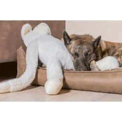 Beeztees XL Hundespielzeug Plüsch Schaf Jessy Weiß -Heimtierbedarf Geschäft beeztees xl hundespielzeug plusch schaf jessy weiss 4