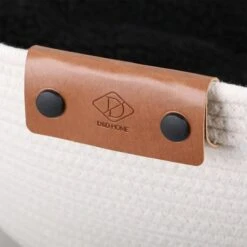 D&D HOME Korb TRES Off-white -Heimtierbedarf Geschäft d d home korb tres weiss 2