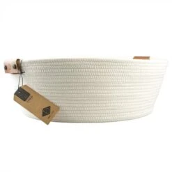 D&D HOME Korb TRES Off-white -Heimtierbedarf Geschäft d d home korb tres weiss 3