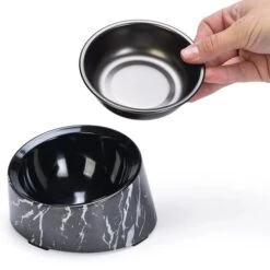 Designed By Lotte Melamin Katzennapf Vita 8 Designed By Lotte Melamin Katzennapf Vita -Heimtierbedarf Geschäft designedbylotte katzennapf vita schwarz 2