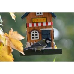 Dobar Deko-Vogelhaus "Café" -Heimtierbedarf Geschäft dobas wildlife deko vogelhaus cafe web 6