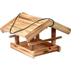 Dobar Vogelfutterhaus Zum Aufhängen, Geflammt