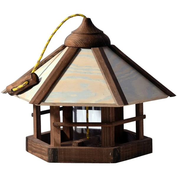 Dobar Vogelfutterhaus M. Futter-Silo Zum Aufhängen 3 Dobar Vogelfutterhaus M. Futter-Silo Zum Aufhängen