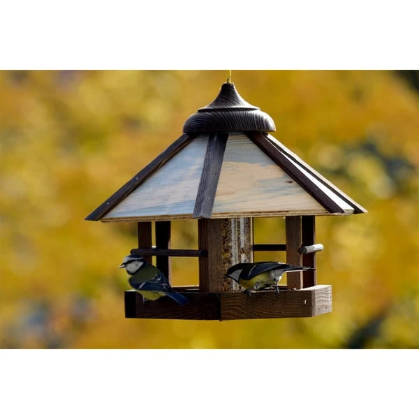 Dobar Vogelfutterhaus M. Futter-Silo Zum Aufhängen 5 Dobar Vogelfutterhaus M. Futter-Silo Zum Aufhängen – Bild 3