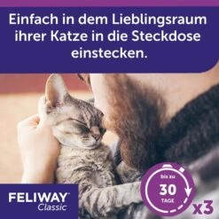 Feliway Classic 3x30 Tage Vorteilspack -Heimtierbedarf Geschäft feliway classic 3x30 tage vorteilspack 5