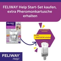 FELIWAY Help! Start-Set, Verdampfer + 1 Kartusche Für 7 Tage -Heimtierbedarf Geschäft feliway help start set verdampfer plus 1 kartusche fur 7 tage 6