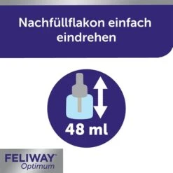 Feliway® Optimum 30-Tage Nachfüllflakon 48 Ml -Heimtierbedarf Geschäft feliway optimum 30 tage nachfullflakon 48 ml 3