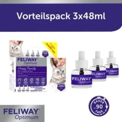 FELIWAY Optimum 3x30 Tage Vorteilspack -Heimtierbedarf Geschäft feliway optimum 3x30 tage vorteilspack 2