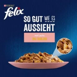 FELIX So Gut Wie Es Aussieht In Gelee Mit Lachs 10 FELIX So Gut Wie Es Aussieht In Gelee Mit Lachs -Heimtierbedarf Geschäft felix so gut wie es aussieht gelee lachs 26 3