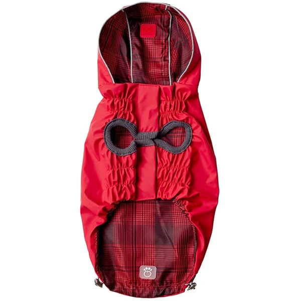 GF Pet Elastofit Regenmantel Rot 7 GF Pet Elastofit Regenmantel Rot – Bild 5