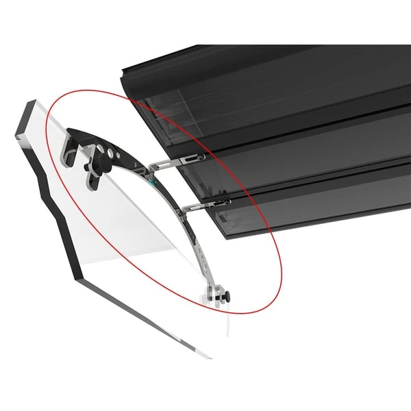 Giesemann Universalhalter Paar Für Giesemann-Aquarienleuchten 4 Giesemann Universalhalter Paar Für Giesemann-Aquarienleuchten – Bild 2