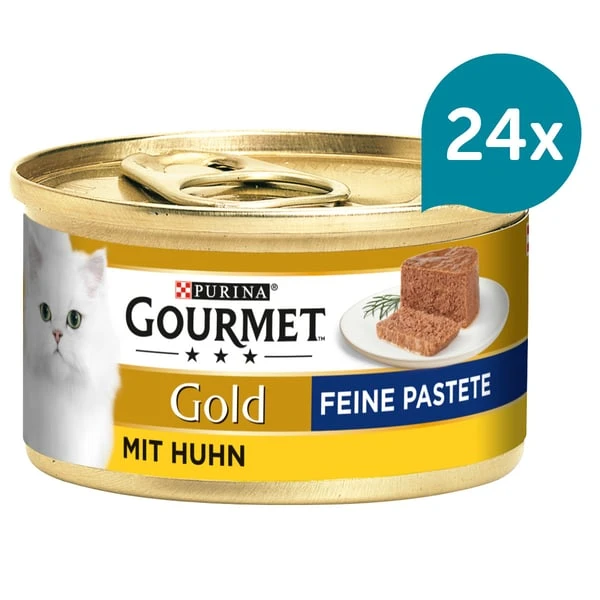 GOURMET Gold Feine Pastete Mit Huhn 3 GOURMET Gold Feine Pastete Mit Huhn