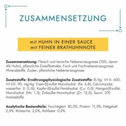 GOURMET Perle Genuss In Sauce Mit Huhn -Heimtierbedarf Geschäft gourmet perle genuss in sauce mit huhn 3