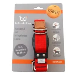 WowWow Professional Halsband Rot -Heimtierbedarf Geschäft halsband rot verpackung