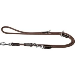 Hunter Verst.Führleine Freestyle, Braun