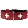 Hunter Swiss Halsband Rot/schwarz -Heimtierbedarf Geschäft hunter swiss halsband rot schwarz