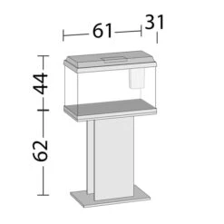 Juwel Aquarium Primo 70 Weiß -Heimtierbedarf Geschäft juwel primo 70 schwarz weiss verpackung masse58933bae3953b