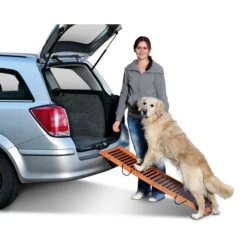 Karlie Hunderampe Holz Klappbar -Heimtierbedarf Geschäft karlie hunderampe aus holz anwendung hund