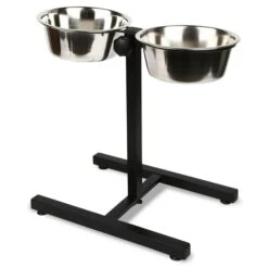 Kerbl Futterbar Inkl. Näpfe 2x1800ml -Heimtierbedarf Geschäft kerbl futterbar inkl naepfe 2x1800ml 3