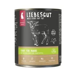 Liebesgut Adult Hund Mit Schaf, Sellerie Und Kartoffeln 5 Liebesgut Adult Hund Mit Schaf, Sellerie Und Kartoffeln -Heimtierbedarf Geschäft liebesgut biokost adult hund mit schaf sellerie und kartoffeln 800g 2