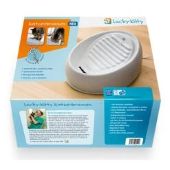 Lucky-Kitty Katzenbrunnen Aus Keramik, Weiß 17 Lucky-Kitty Katzenbrunnen Aus Keramik, Weiß -Heimtierbedarf Geschäft lucky kitty katzenbrunnen aus keramik weiss 5