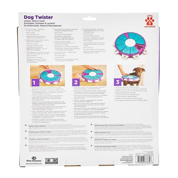 Nina Ottosson Dog Twister Intelligenzspielzeug 11 Nina Ottosson Dog Twister Intelligenzspielzeug – Bild 9