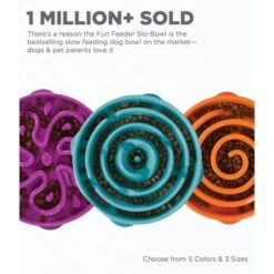 Outward Hound Fun Feeder Slo Bowl Anti Schling Flower Purple 14 Outward Hound Fun Feeder Slo Bowl Anti Schling Flower Purple -Heimtierbedarf Geschäft outward hound fun feeder slo bowl flower purple large web 5