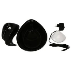 Pioneer Pet Keramik Trinkbrunnen Rain Drop Style 1,8 L Schwarz -Heimtierbedarf Geschäft pioneer pet keramik trinkbrunnen rain drop style 1 8 l schwarz 1