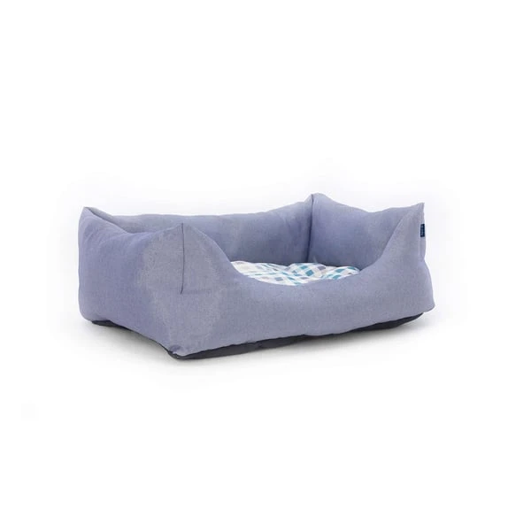 Project Blu Eco Hundebett Bengal Blau 4 Project Blu Eco Hundebett Bengal Blau – Bild 2