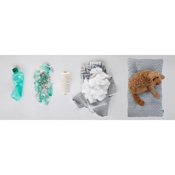 Project Blu Eco Hundebett Bengal Blau 8 Project Blu Eco Hundebett Bengal Blau – Bild 6