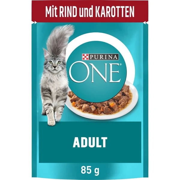 PURINA ONE Adult In Sauce Rind 26x85g 3 PURINA ONE Adult In Sauce Rind 26x85g