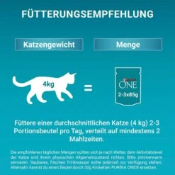 PURINA ONE Adult In Sauce Rind 26x85g 15 PURINA ONE Adult In Sauce Rind 26x85g -Heimtierbedarf Geschäft purina one adult in sauce rind 26x85g 5
