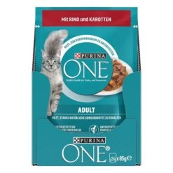 PURINA ONE Adult In Sauce Rind 26x85g 19 PURINA ONE Adult In Sauce Rind 26x85g -Heimtierbedarf Geschäft purina one adult in sauce rind 26x85g 9