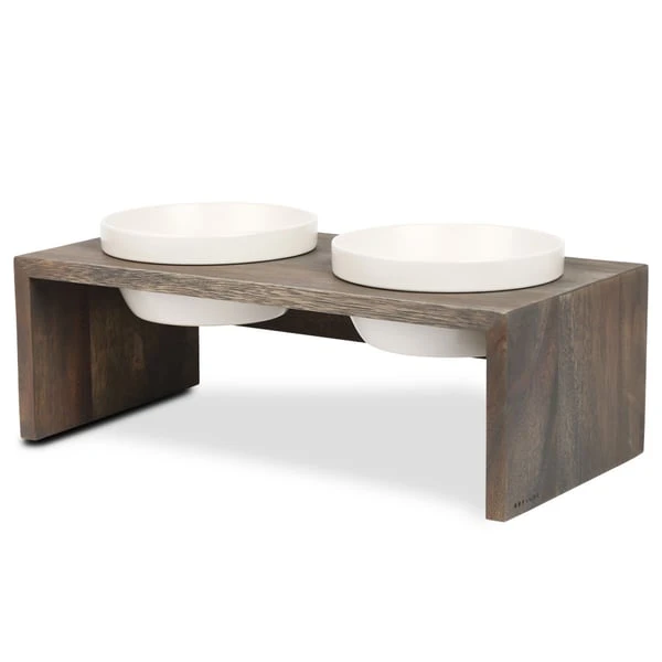 Replus Gohan Doppelnapf In Schiefer 3 Replus Gohan Doppelnapf In Schiefer