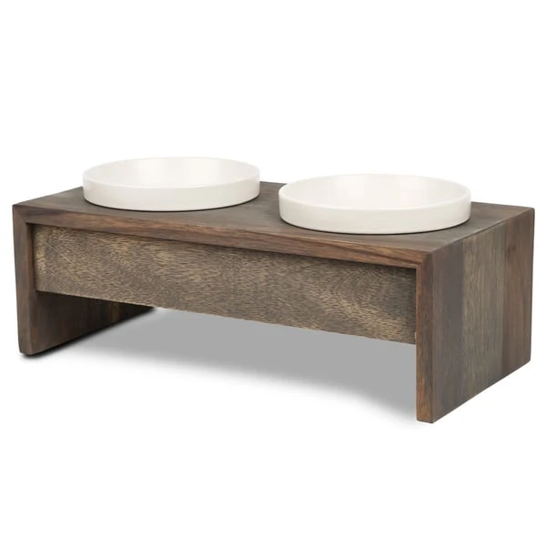 Replus Gohan Doppelnapf In Schiefer 4 Replus Gohan Doppelnapf In Schiefer – Bild 2