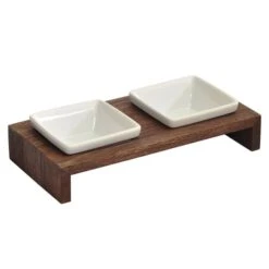 Replus Futterstation Meshidai Doppelnapf Walnuss 7 Replus Futterstation Meshidai Doppelnapf Walnuss -Heimtierbedarf Geschäft replus napf tranke futterstation meshidai doppelnapf walnuss xs l