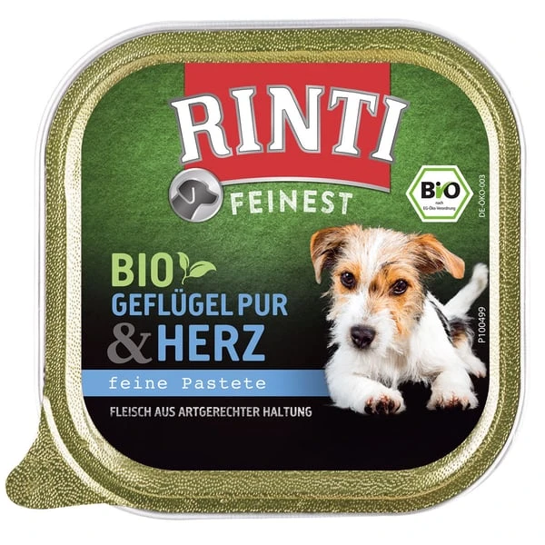 Rinti Feinest Bio Geflügel Pur & Herz 3 Rinti Feinest Bio Geflügel Pur & Herz